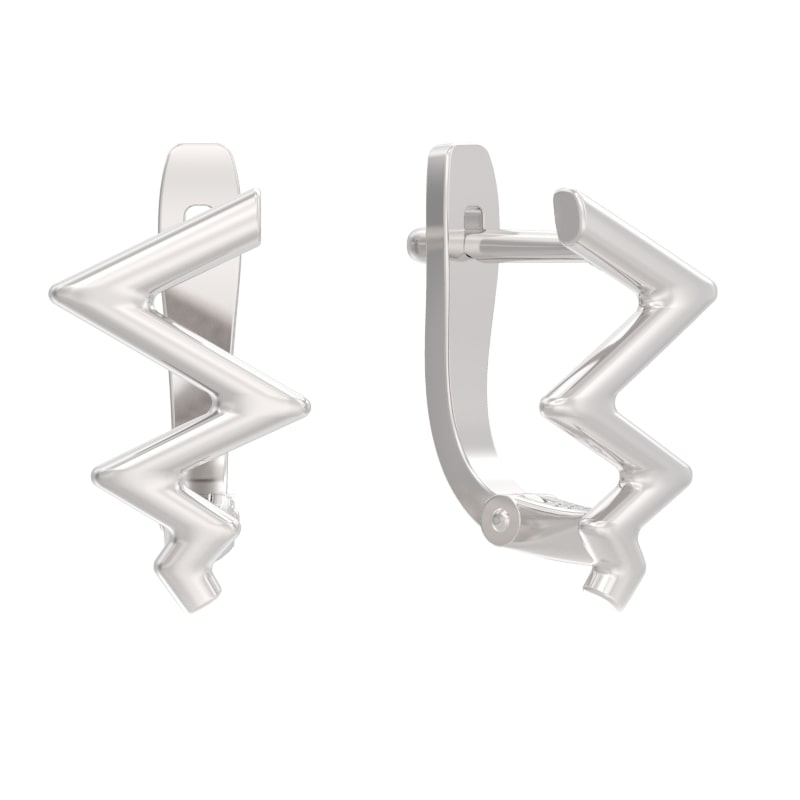 Серьги из серебра фото, цены