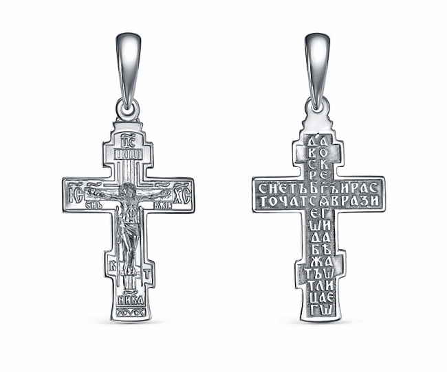 Крест из серебра фото, цены