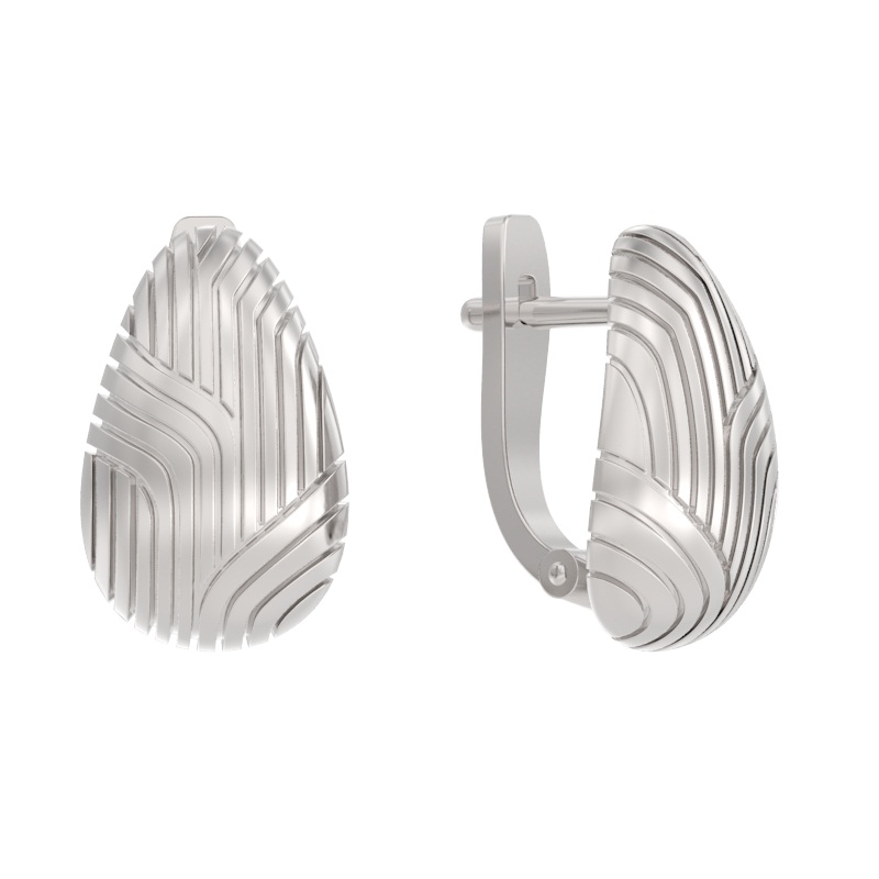 Серьги из серебра фото, цены