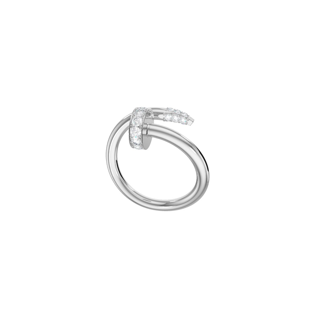 Кольцо из серебра с камнем Фианит фото, цены