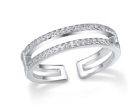 Кольцо из серебра с камнем Фианит фото, цены