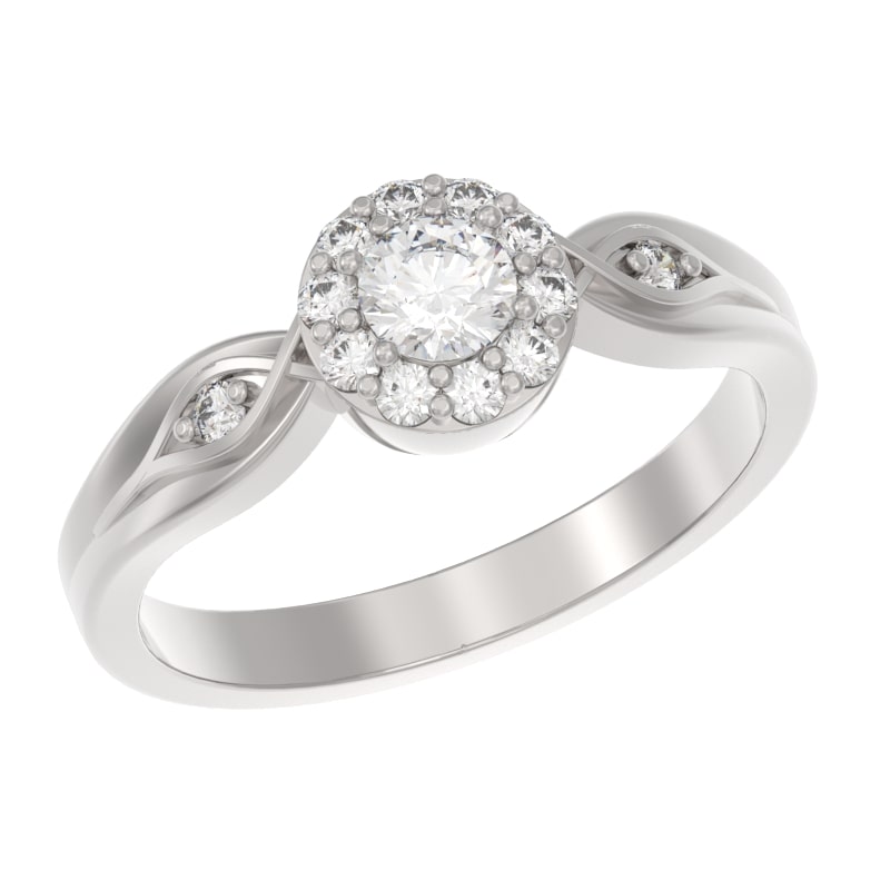 Кольцо из серебра с камнем Фианит фото, цены