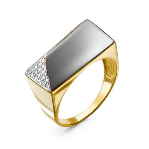 Кольцо из серебра с камнем Фианит фото, цены