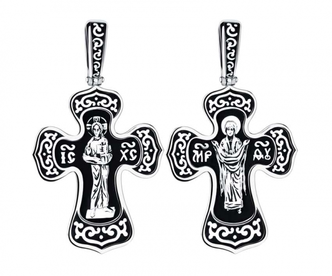 Крест из серебра фото, цены