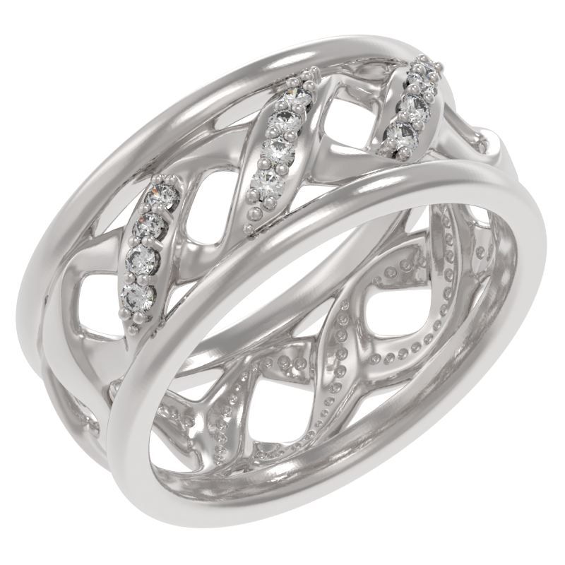 Кольцо из серебра с камнем Фианит фото, цены