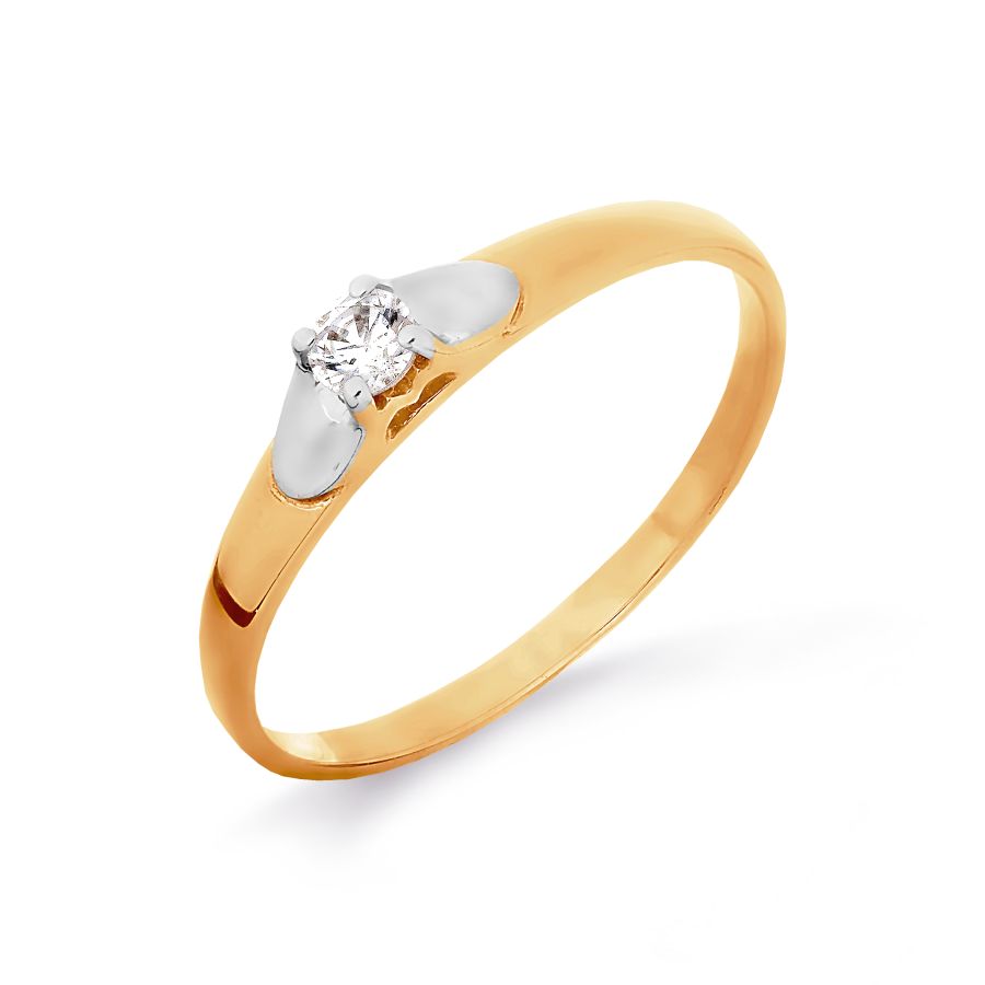 Кольцо из золота с камнем swarowski фото, цены