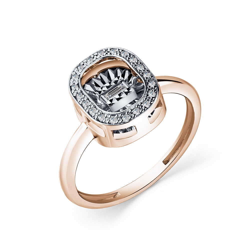 Кольцо из золота с камнем Бриллиант,  фото, цены