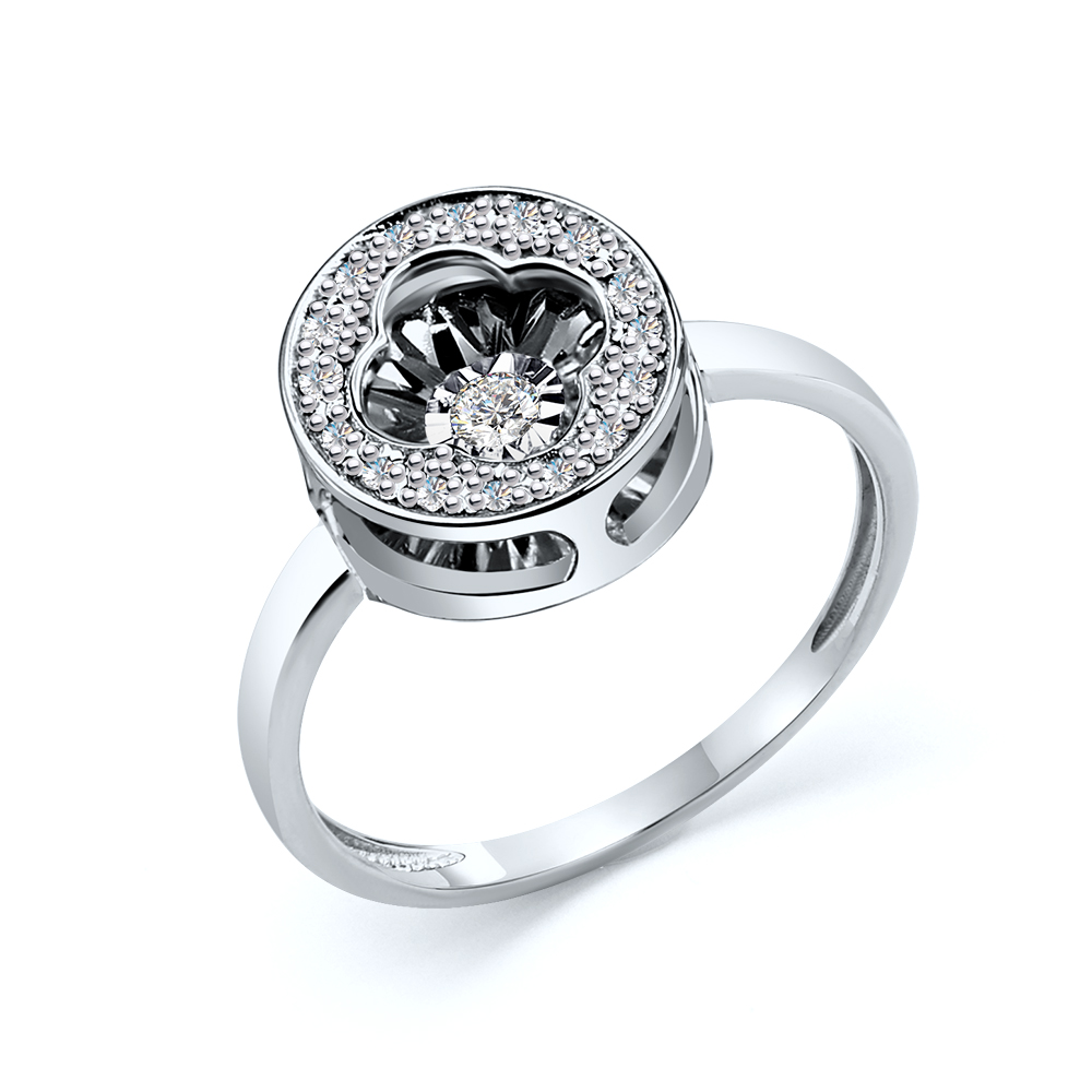 Кольцо из золота с камнем Бриллиант,  фото, цены