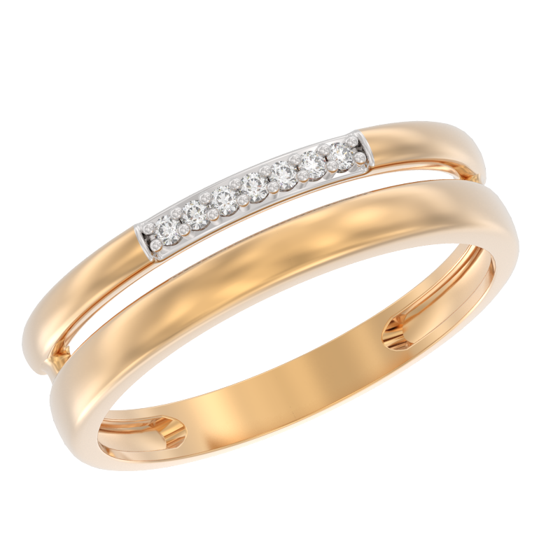 Кольцо из золота с камнем Бриллиант фото, цены