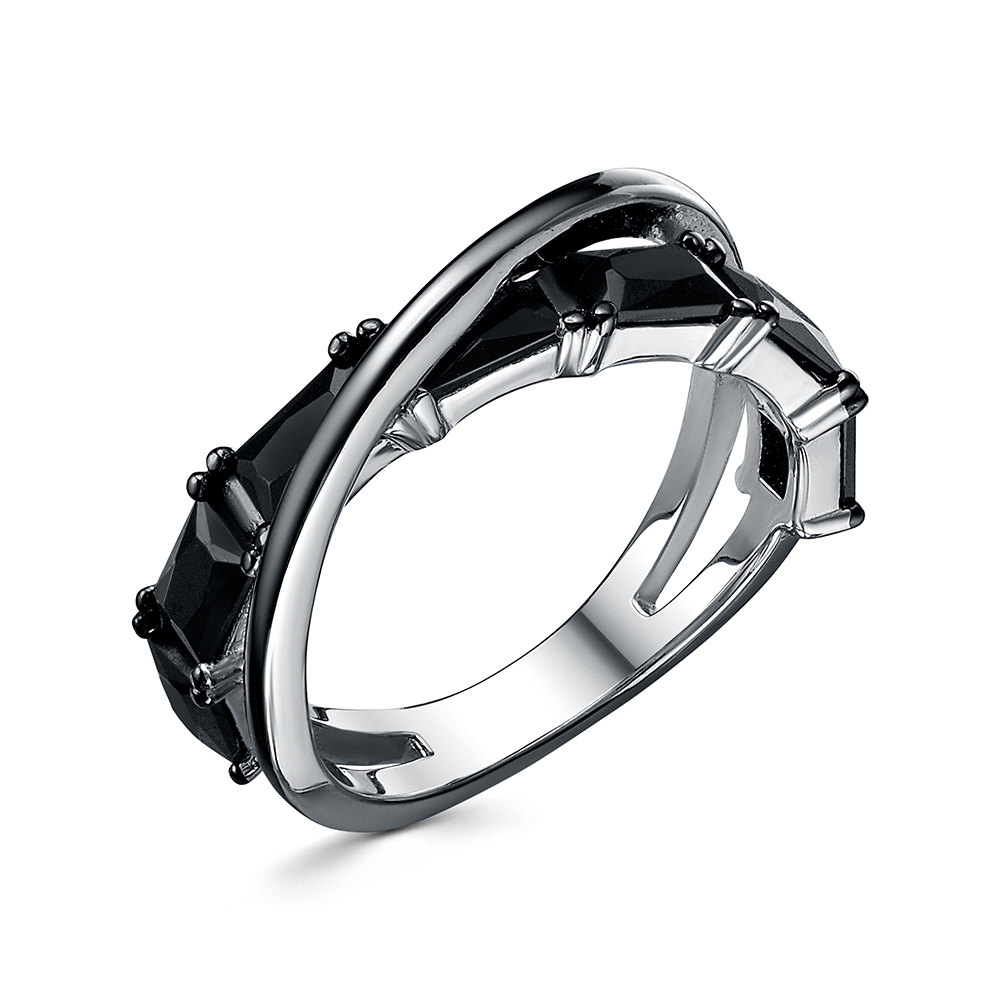 Кольцо из серебра с камнем Шпинель фото, цены
