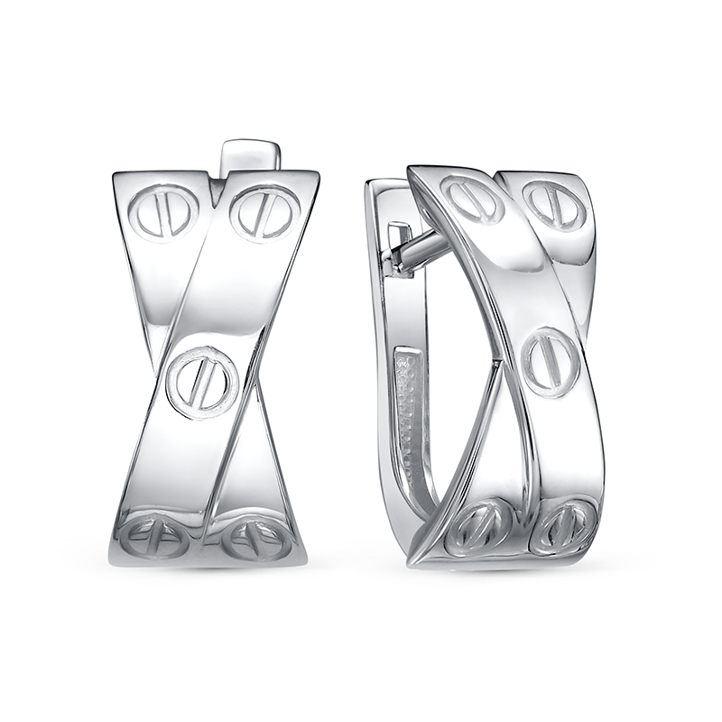 Серьги из серебра фото, цены