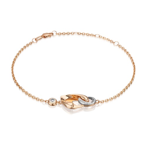 Браслет из золота с камнем Топаз фото, цены