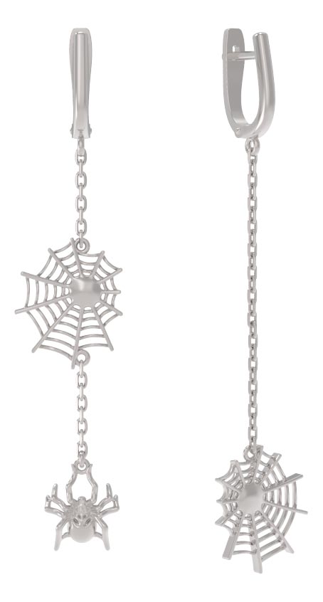 Серьги из серебра фото, цены