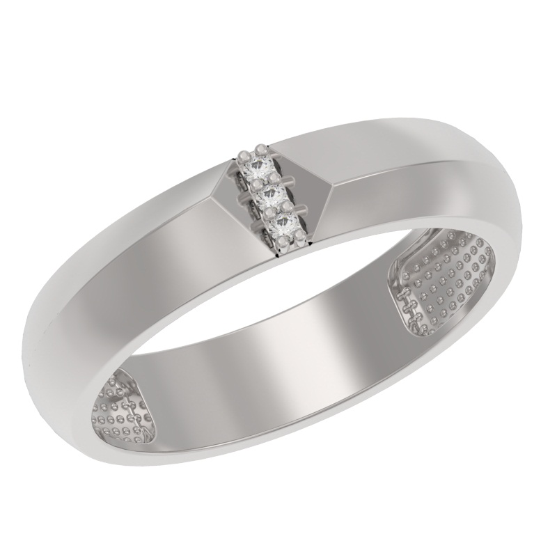 Кольцо из серебра с камнем Фианит фото, цены