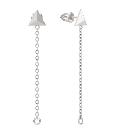 Пуссеты из серебра фото, цены