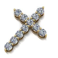 Подвеска из золота с камнем Фианит фото, цены