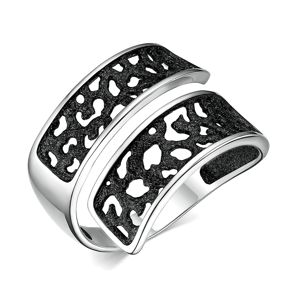 Кольцо из серебра с камнем вставками эмали фото, цены