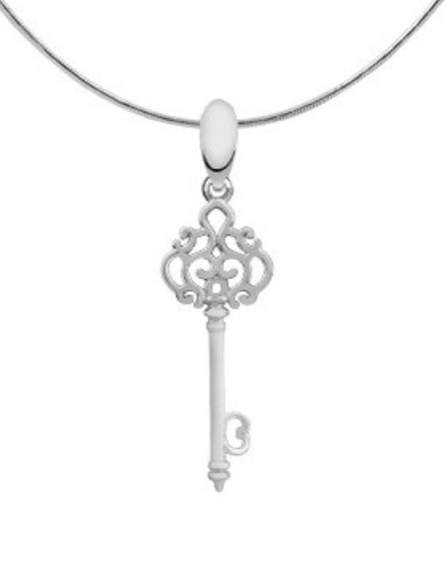 Подвеска из серебра с камнем Фианит фото, цены