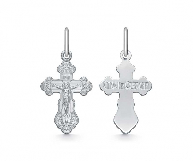 Крест из серебра фото, цены