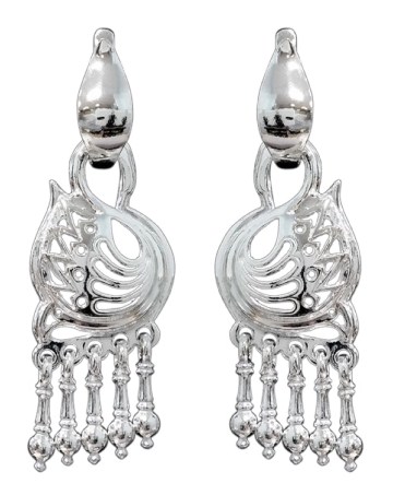 Серьги из серебра фото, цены