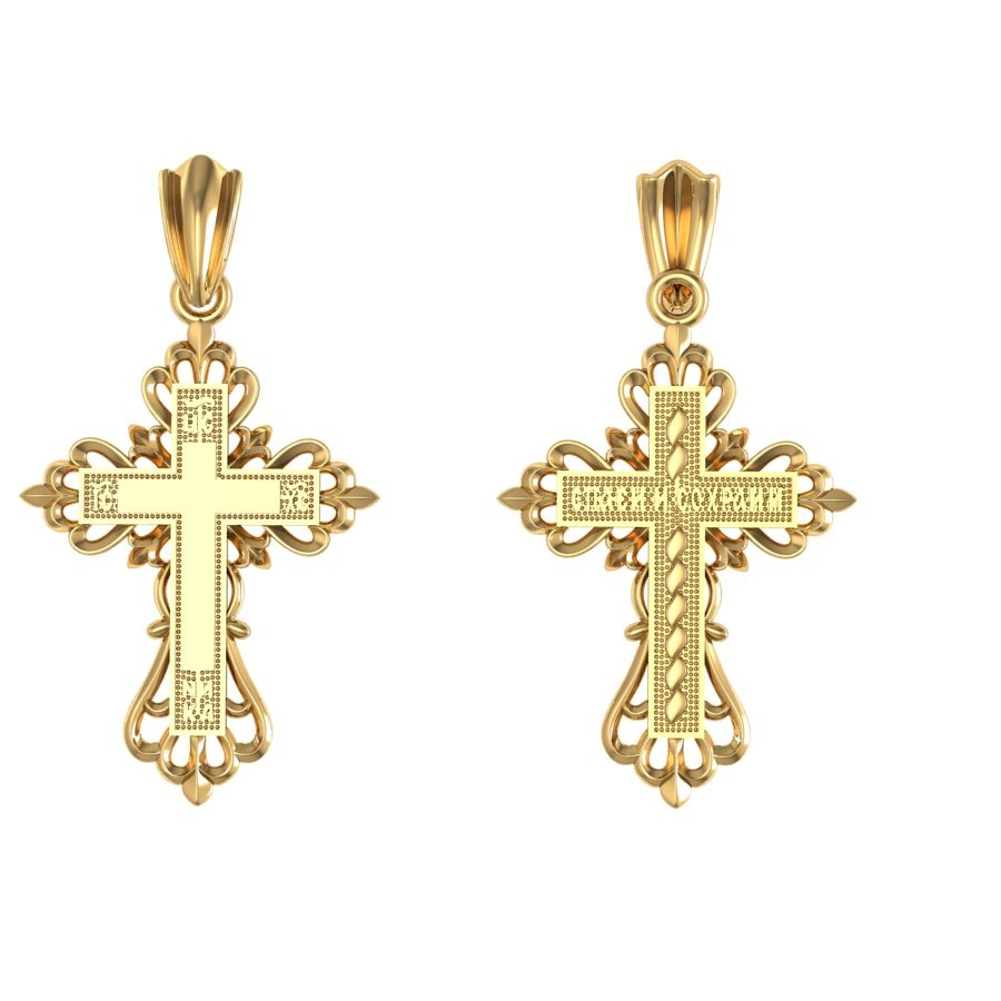 Крест из золота фото, цены