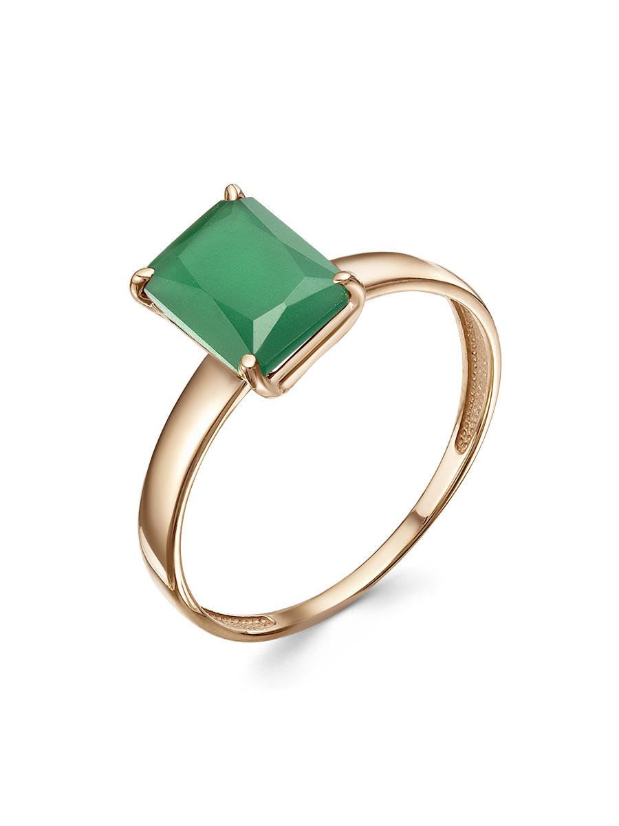 Кольцо из золота с камнем Танзанит синт. фото, цены