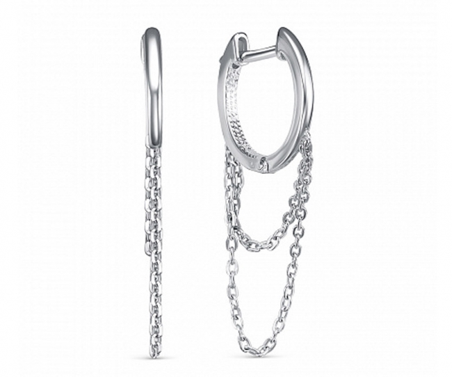 Серьги из серебра фото, цены