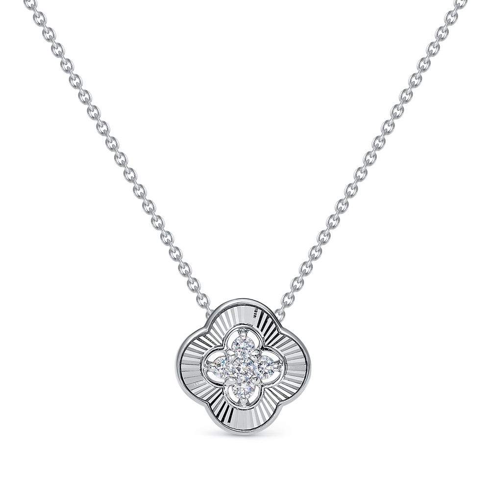 Колье из золота с камнем Бриллиант фото, цены