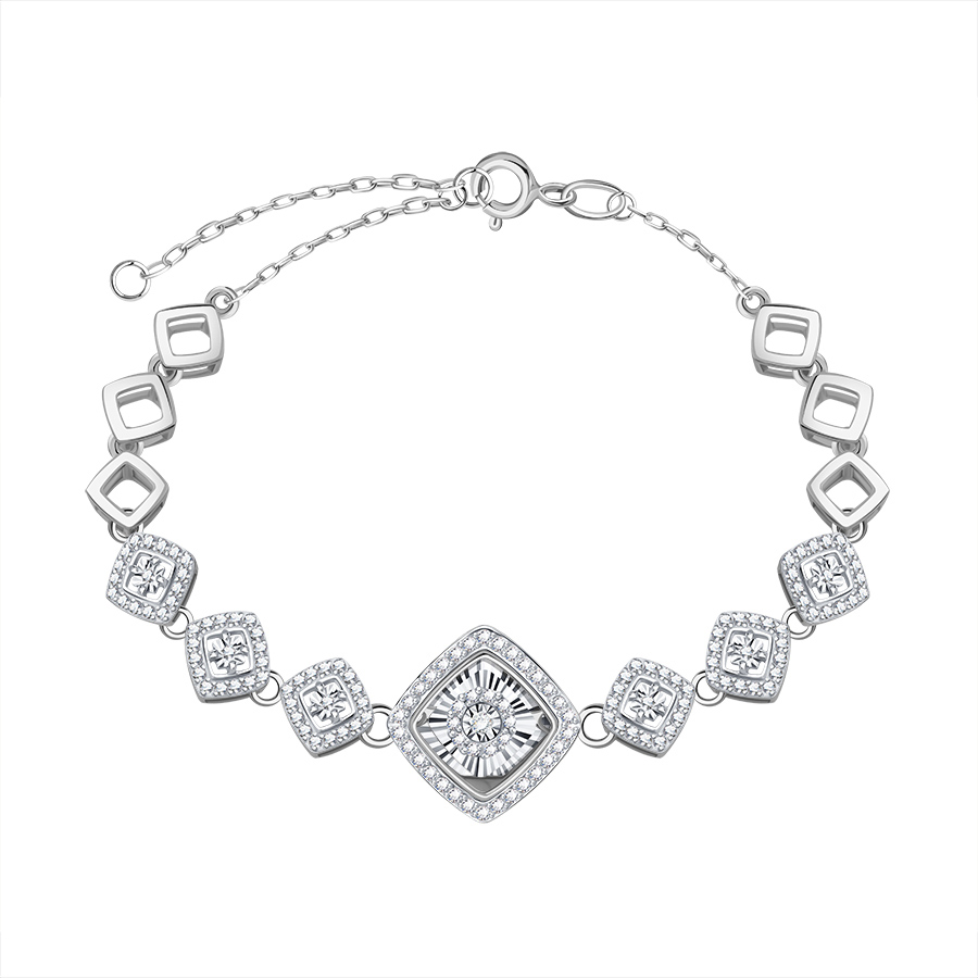 Браслет из золота с камнем Бриллиант,  фото, цены