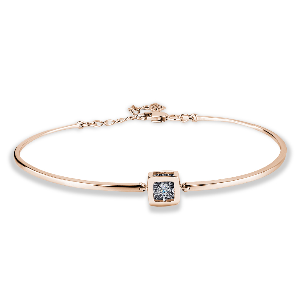 Браслет из золота с камнем Бриллиант,  фото, цены