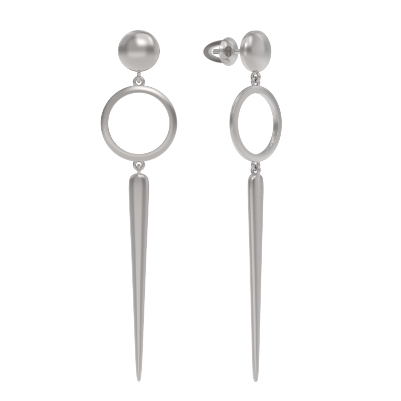 Пуссеты из серебра фото, цены