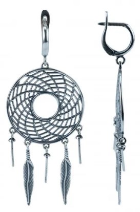 Серьги из серебра фото, цены