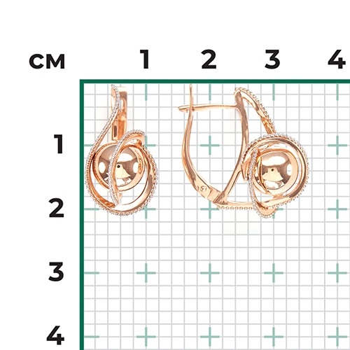 Серьги из золота без вставок фото, цены