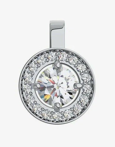 Подвеска из серебра с камнем Фианит фото, цены