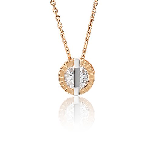 Подвеска из золота с камнем Фианит фото, цены