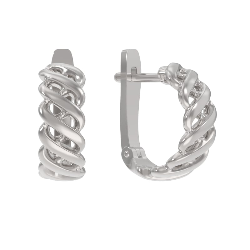 Серьги из серебра фото, цены