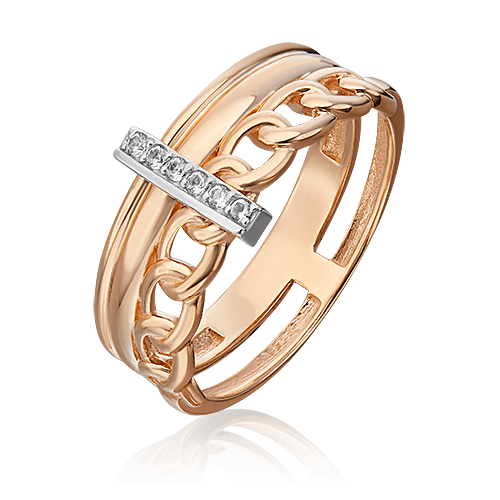 Кольцо из золота с камнем Топаз фото, цены