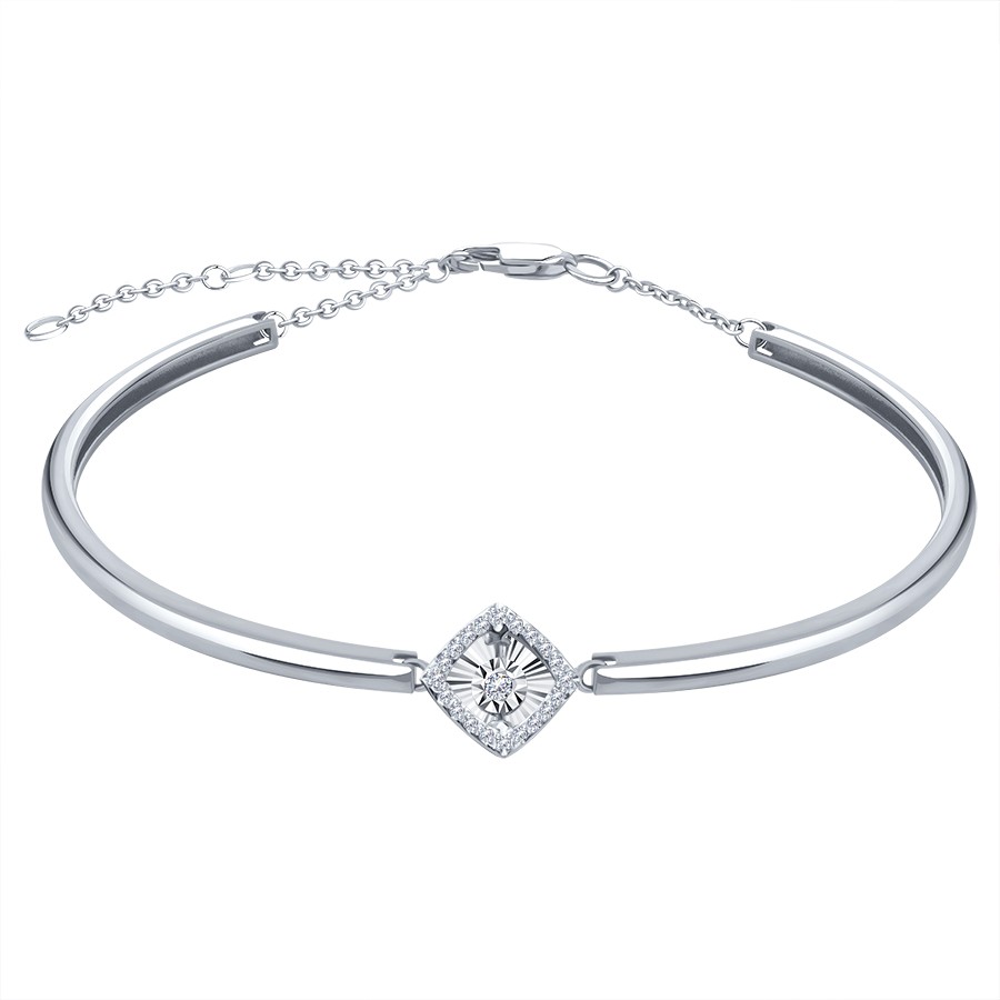 Браслет из золота с камнем Бриллиант,  фото, цены