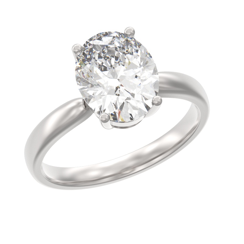 Кольцо из серебра с камнем Фианит фото, цены