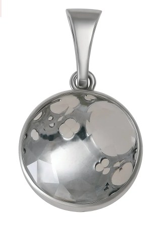 Подвеска из серебра с камнем Кварц фото, цены