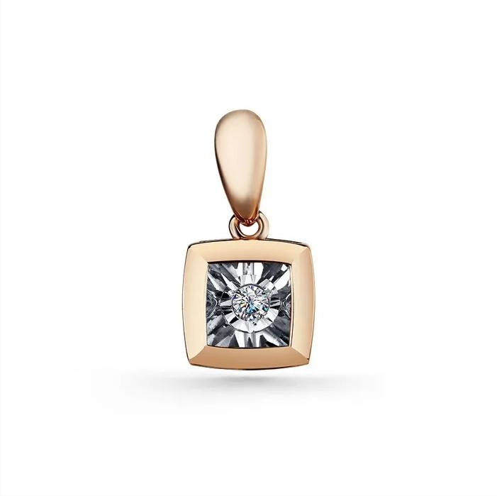 Подвеска из золота с камнем  фото, цены