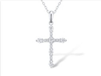 Подвеска из серебра с камнем Фианит фото, цены