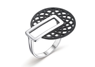 Кольцо из серебра с камнем вставками эмали фото, цены