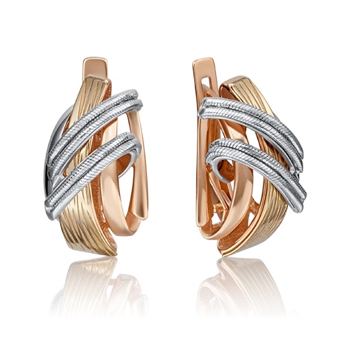 Серьги из золота без вставок фото, цены