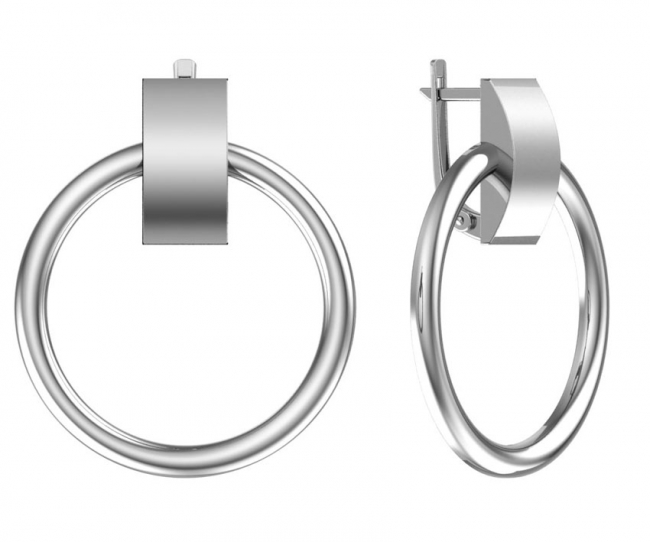 Серьги из серебра фото, цены