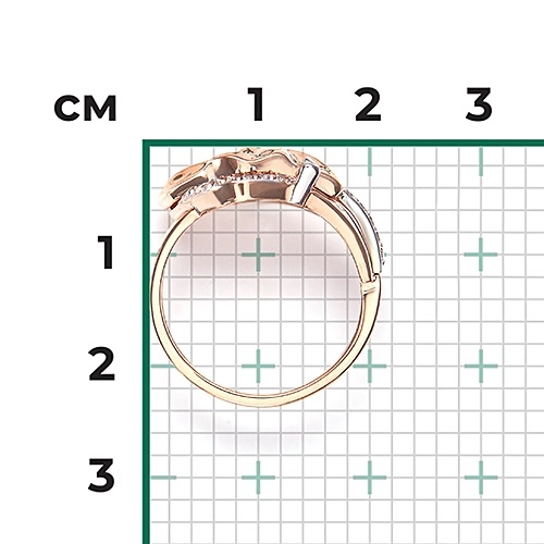 Кольцо из золота с камнем Топаз фото, цены