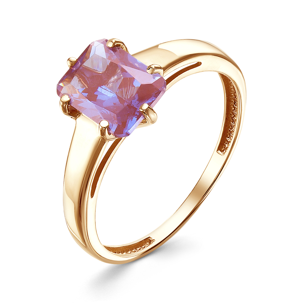 Кольцо из золота с камнем Халцедон фото, цены