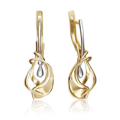 Серьги из золота без вставок фото, цены