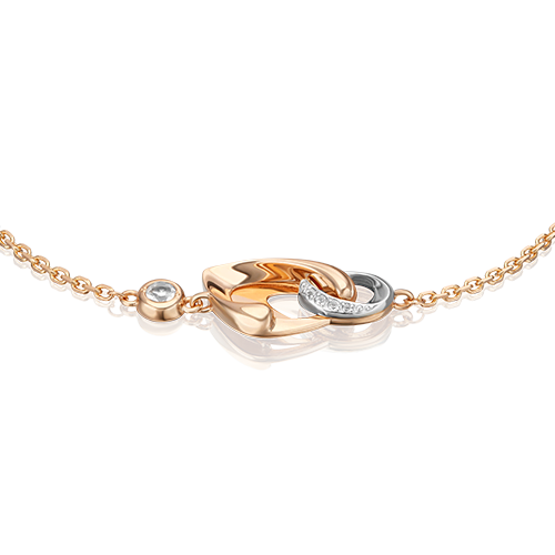 Браслет из золота с камнем Топаз фото, цены