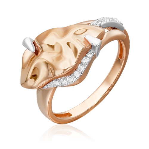 Кольцо из золота с камнем Топаз фото, цены